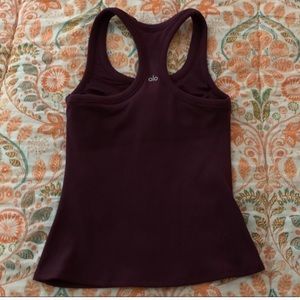 Alo Fitted Ribbed Tank